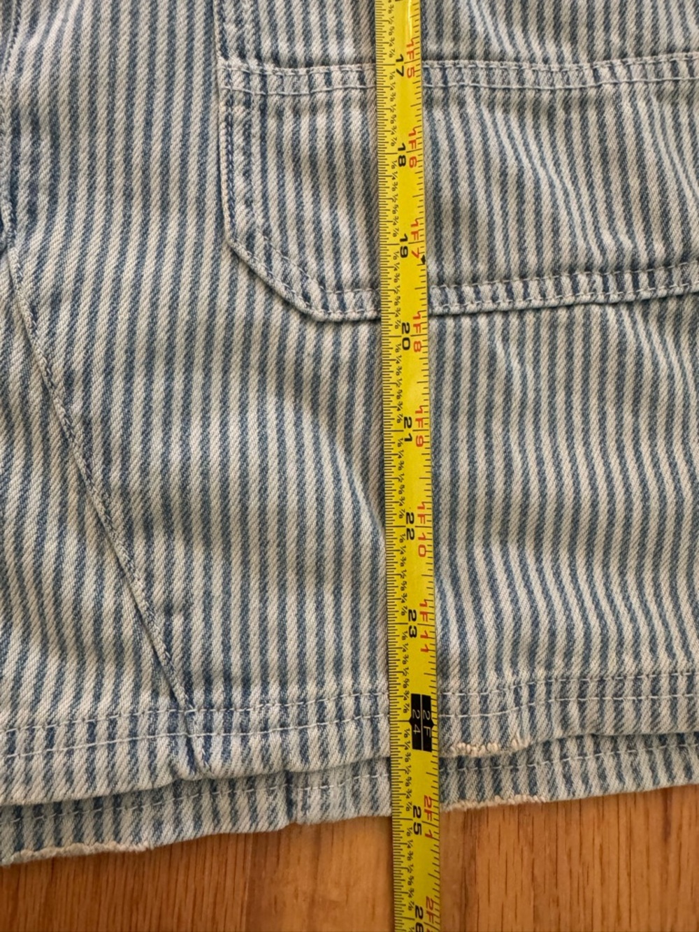 We the Free Smocked mini overall dress in Railroad stripe - Picture 13 of 13